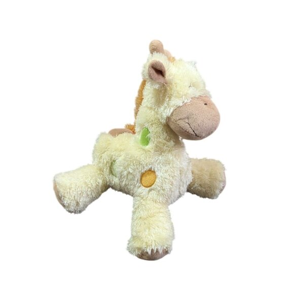 Costco Giraffe Plush Toy Soft Cuddly Yellow & Orange Dotted Lovable Stuffed Anim - Picture 6 of 9